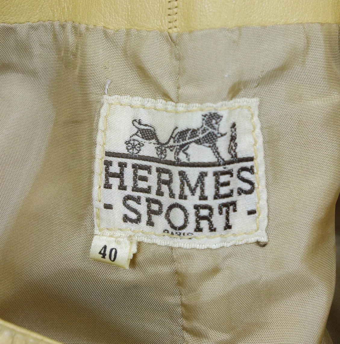 1970s Supple Tan Leather Pants