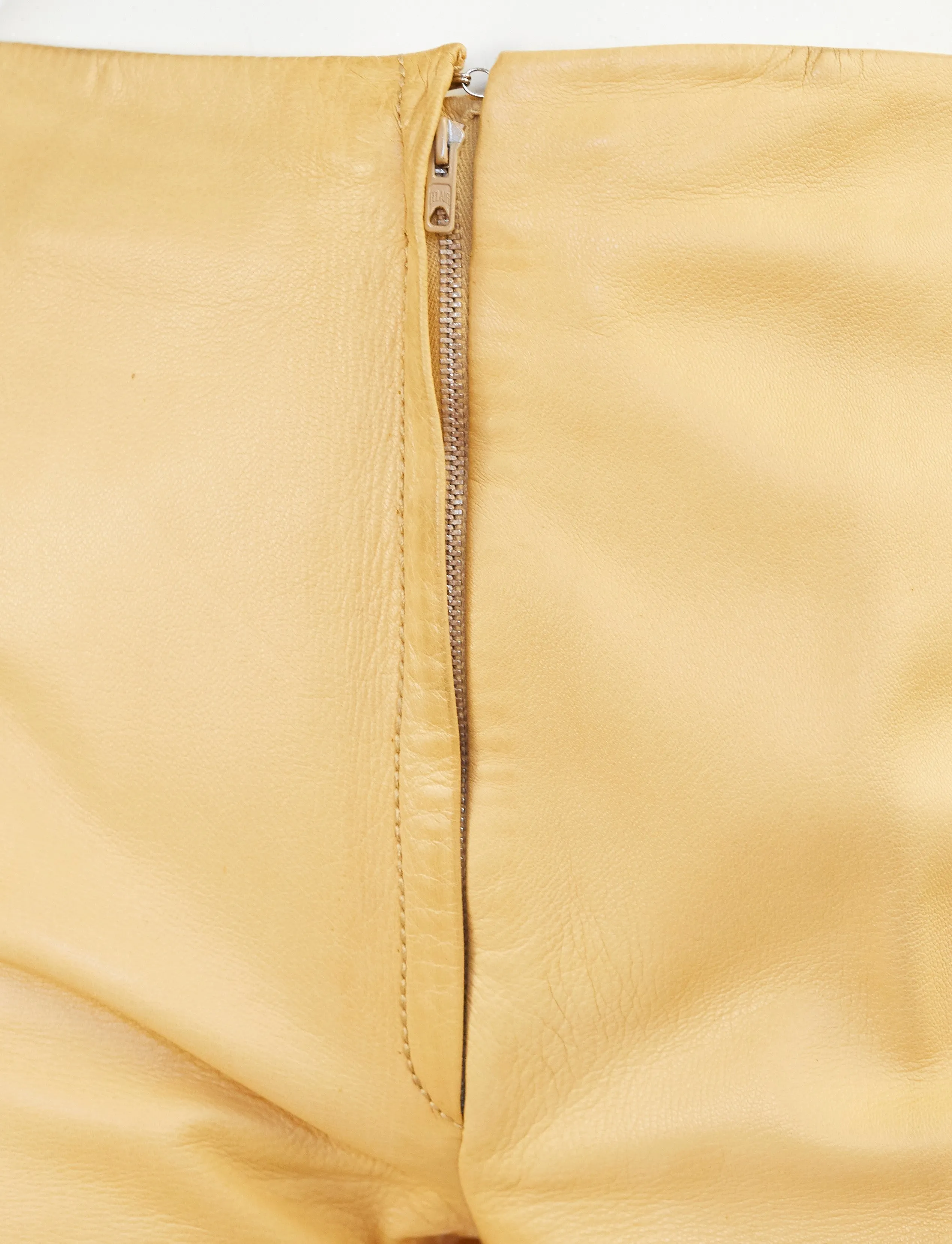 1970s Supple Tan Leather Pants