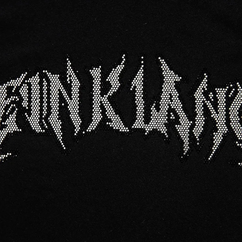 'Blinged' Cotton T-Shirt