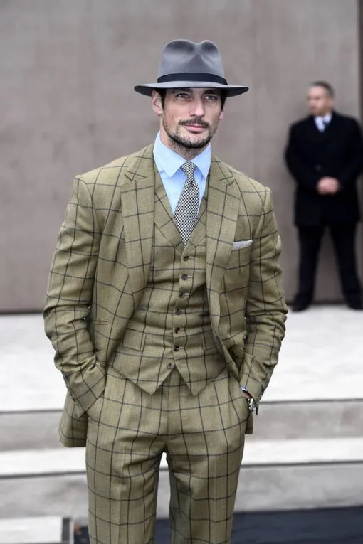 Classic Three Piece Tartan Suit