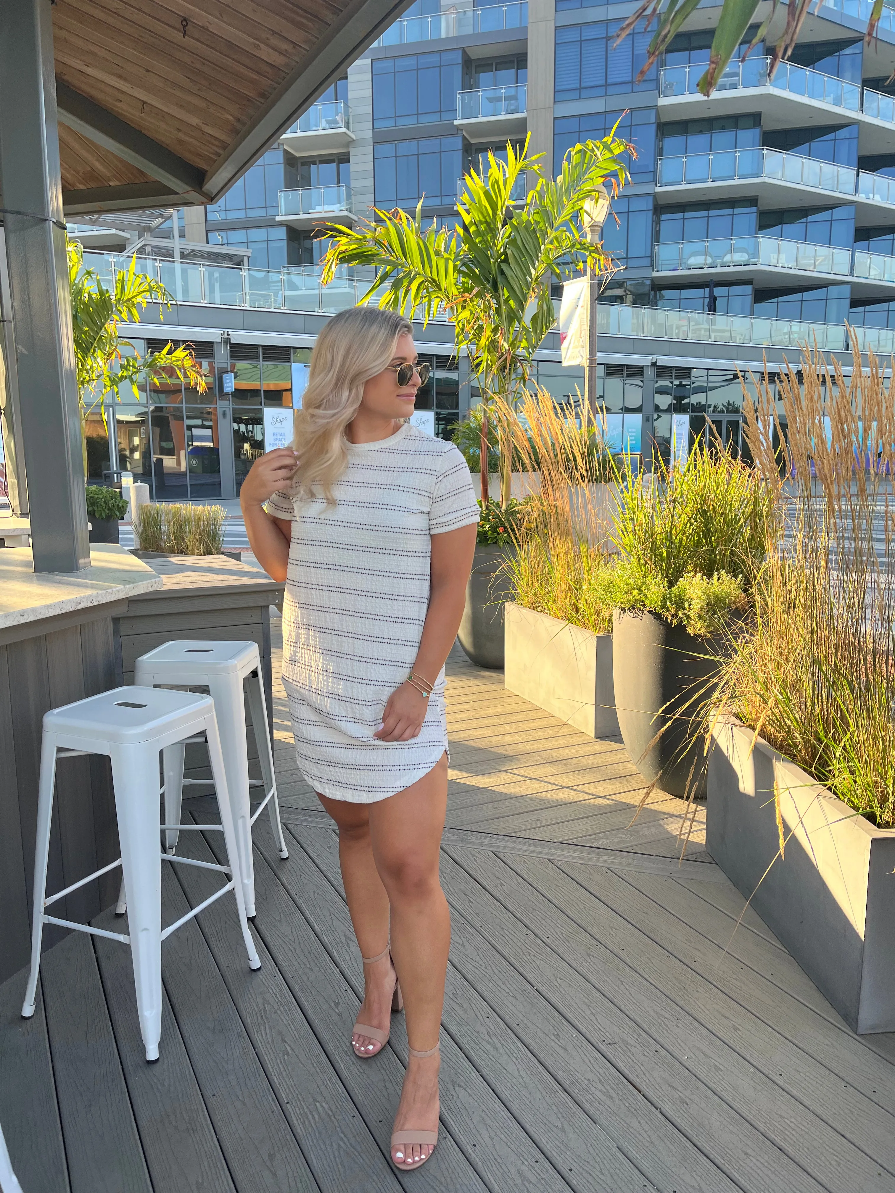 Cooper Tee Shirt Dress