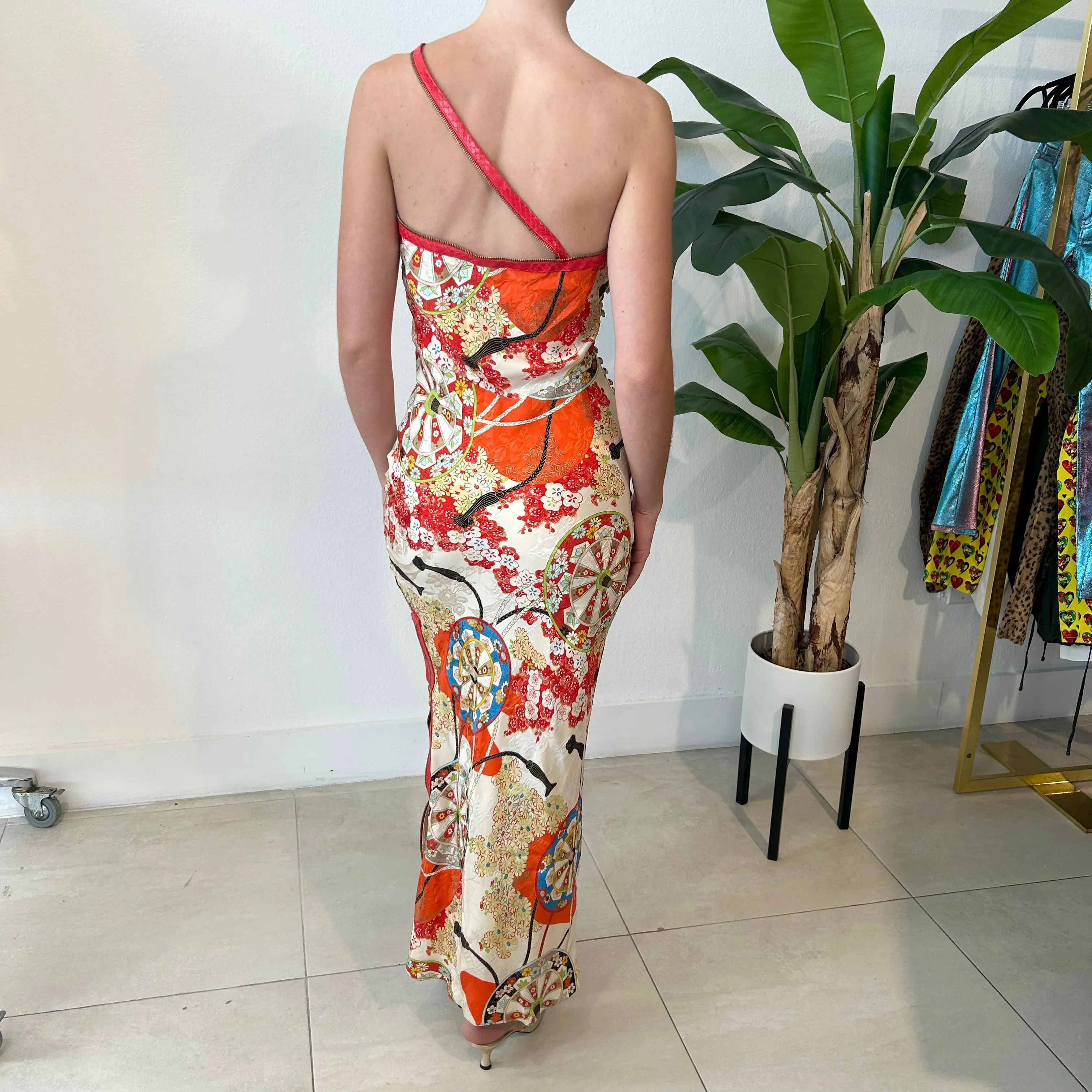 Dior by Galliano 2001 Chinoiserie Print Gown