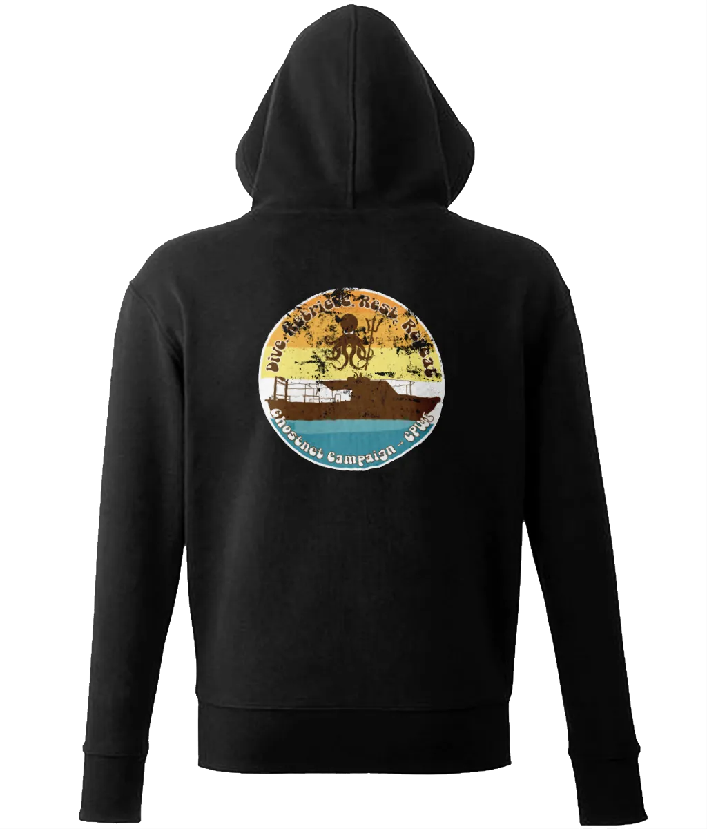 Dive Retrieve Rest Repeat Unisex Zip Hoodie