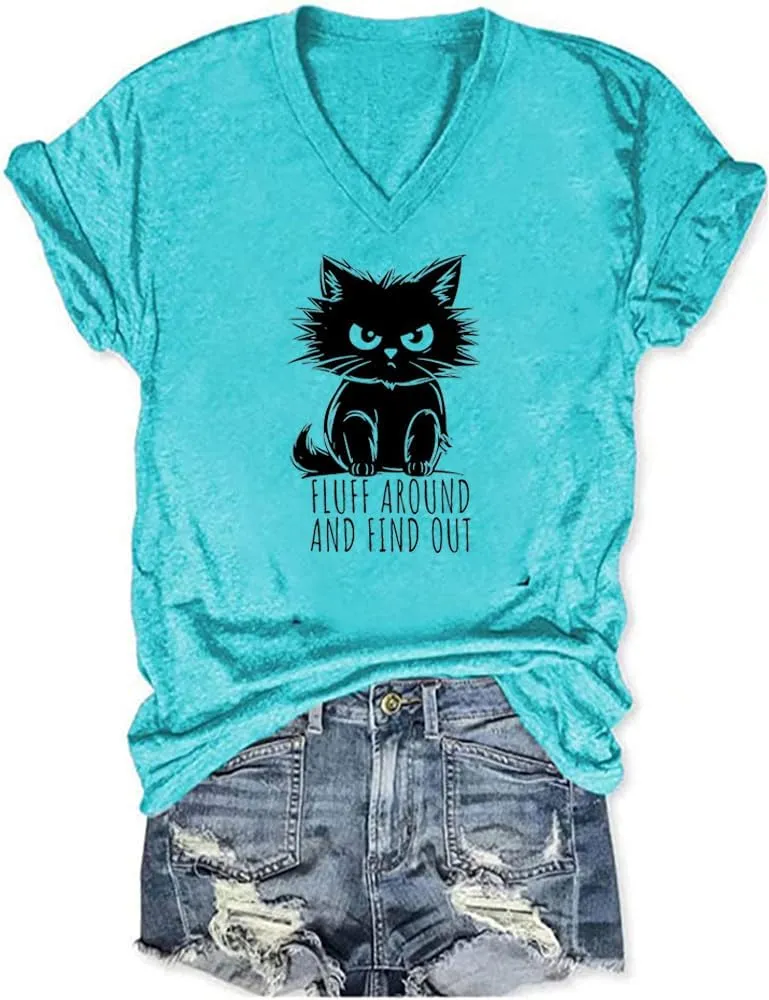 Funny Graphic T Shirts for Women Cute Sarcastic Tops Humorous T-Shirt