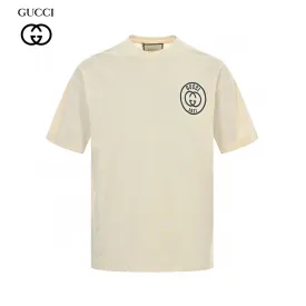 Gucci 1921 Logo Graphic T-Shirt (Beige)