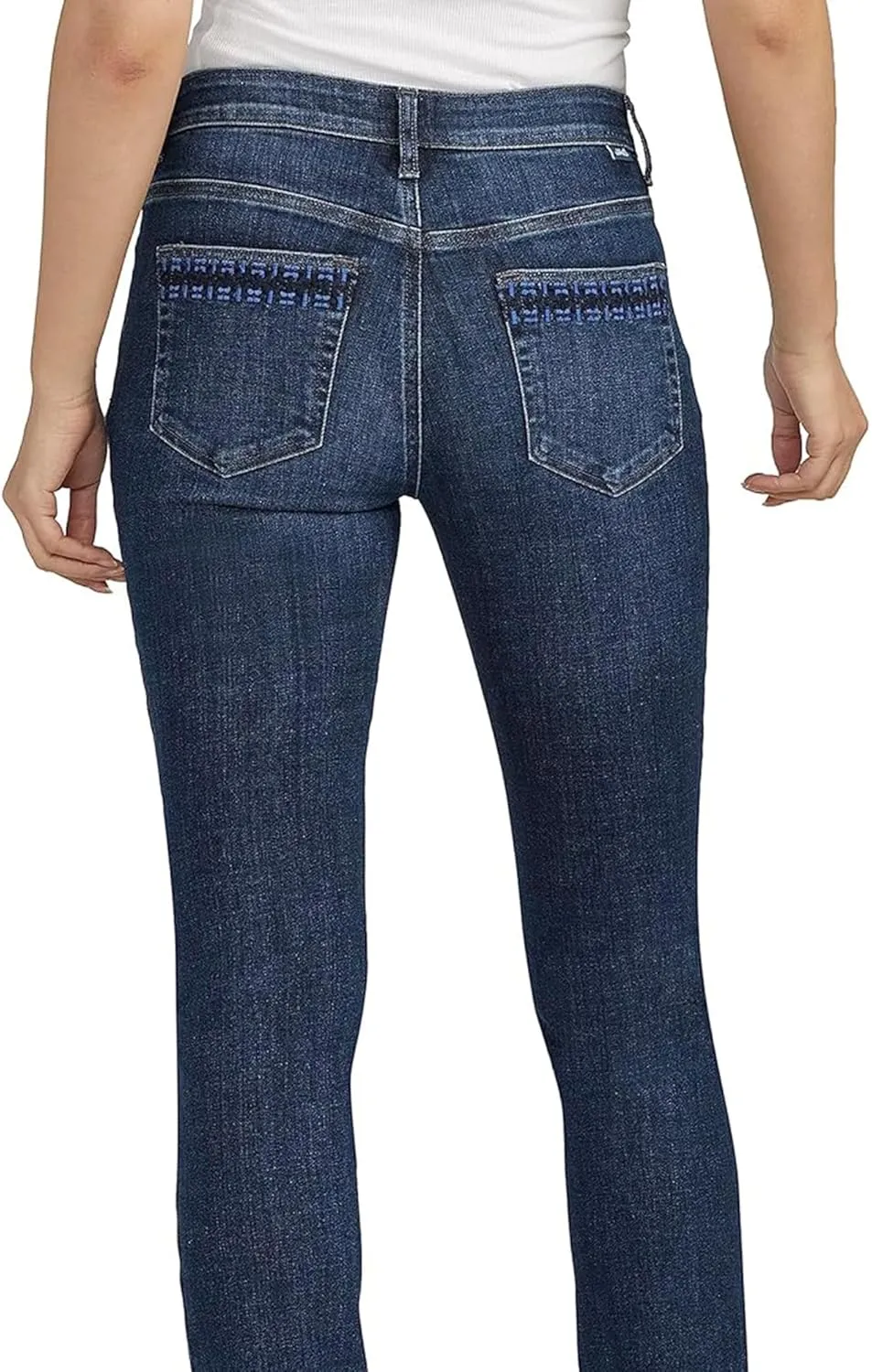 JAG Women's Ruby Mid Rise Straight Leg Jeans