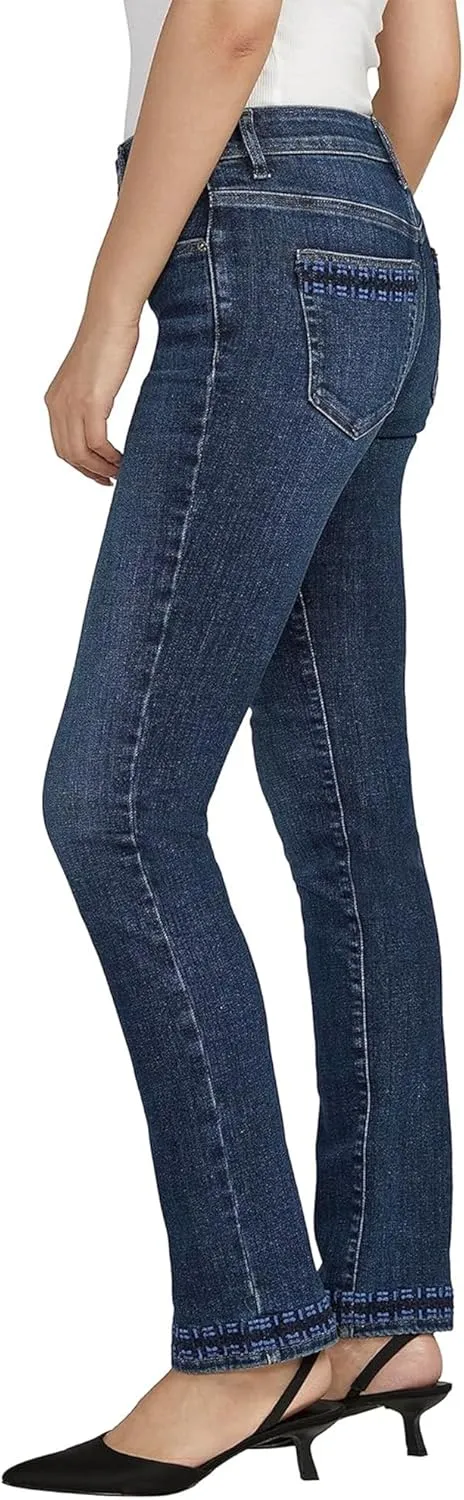 JAG Women's Ruby Mid Rise Straight Leg Jeans