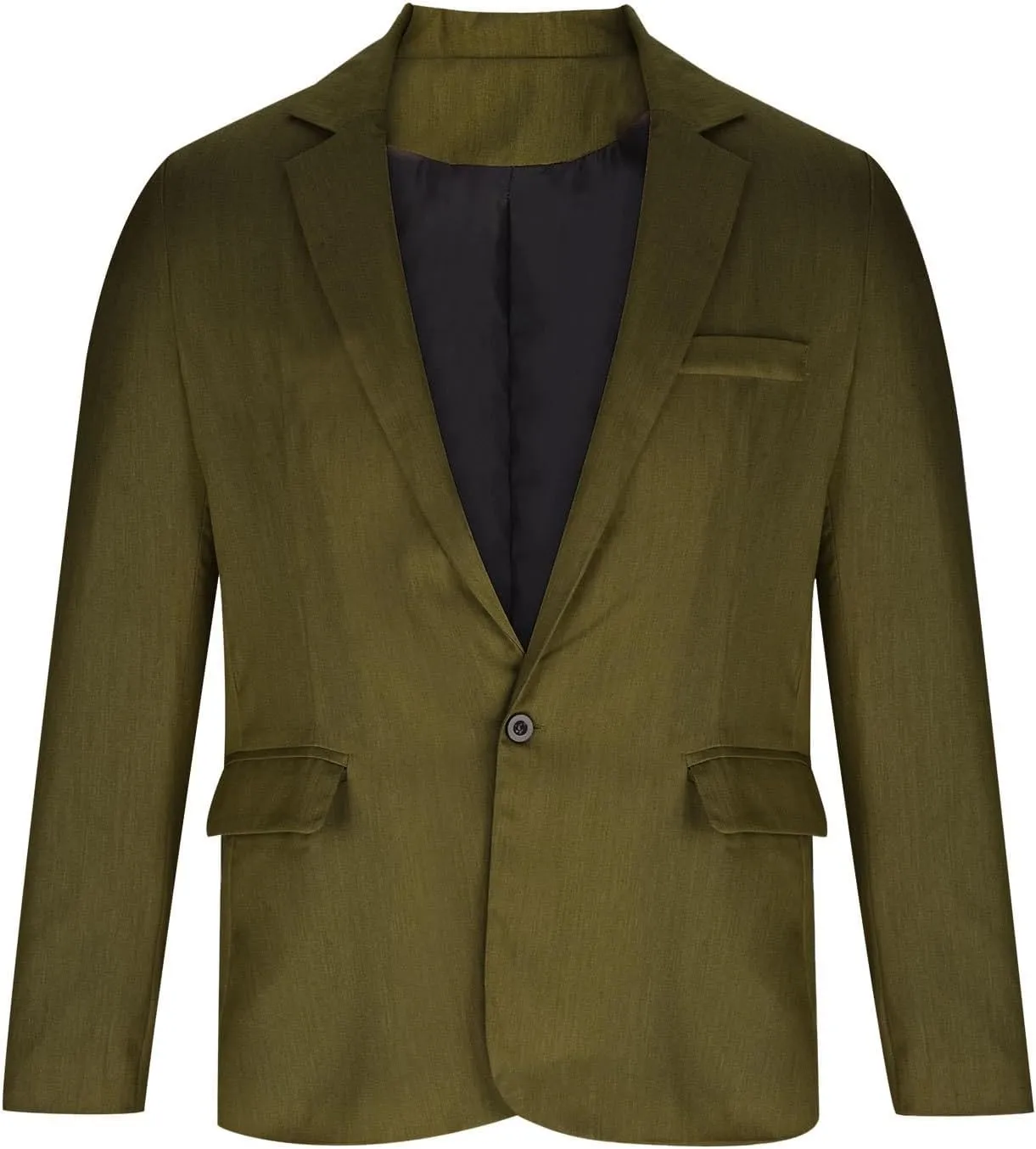 Mens Sport Coats and Blazers Slim Fit Linen Blazer Men Summer Casual Business Suit Jackets Lightweight Linen Suit