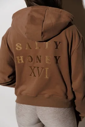 PIVOT ZIP UP: COFFEE