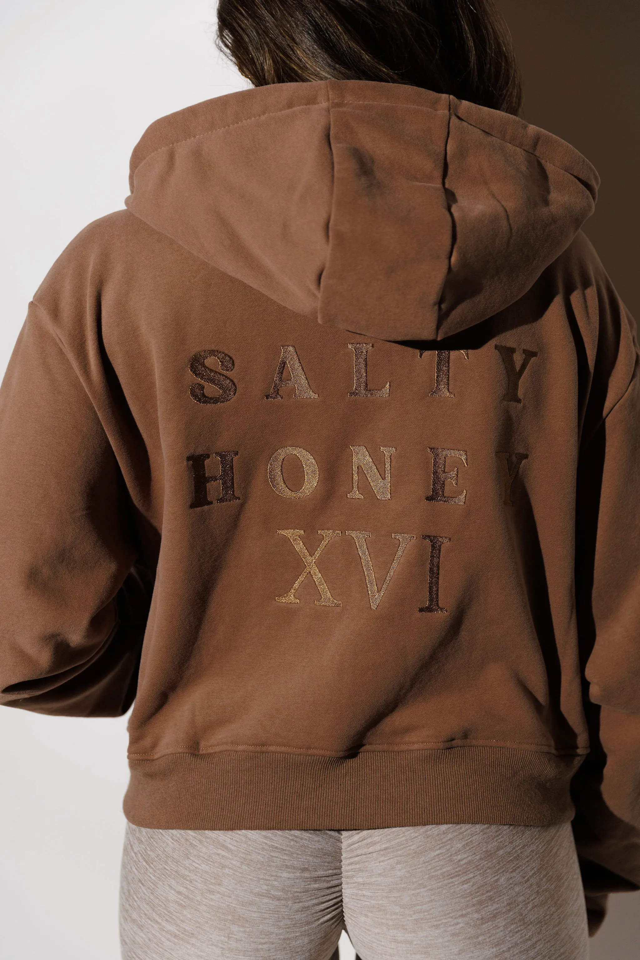 PIVOT ZIP UP: COFFEE