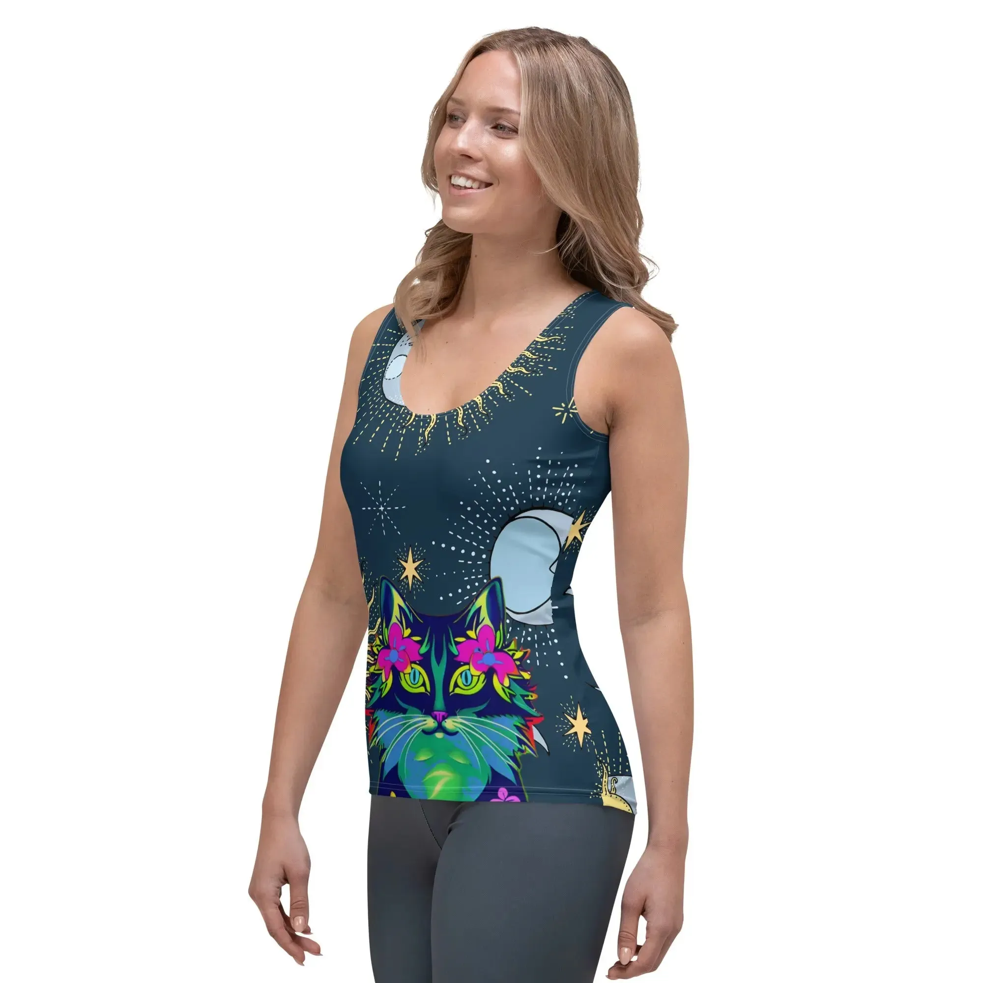 "Sonya My Beautiful Cat" Collection - Yoga Tank Top