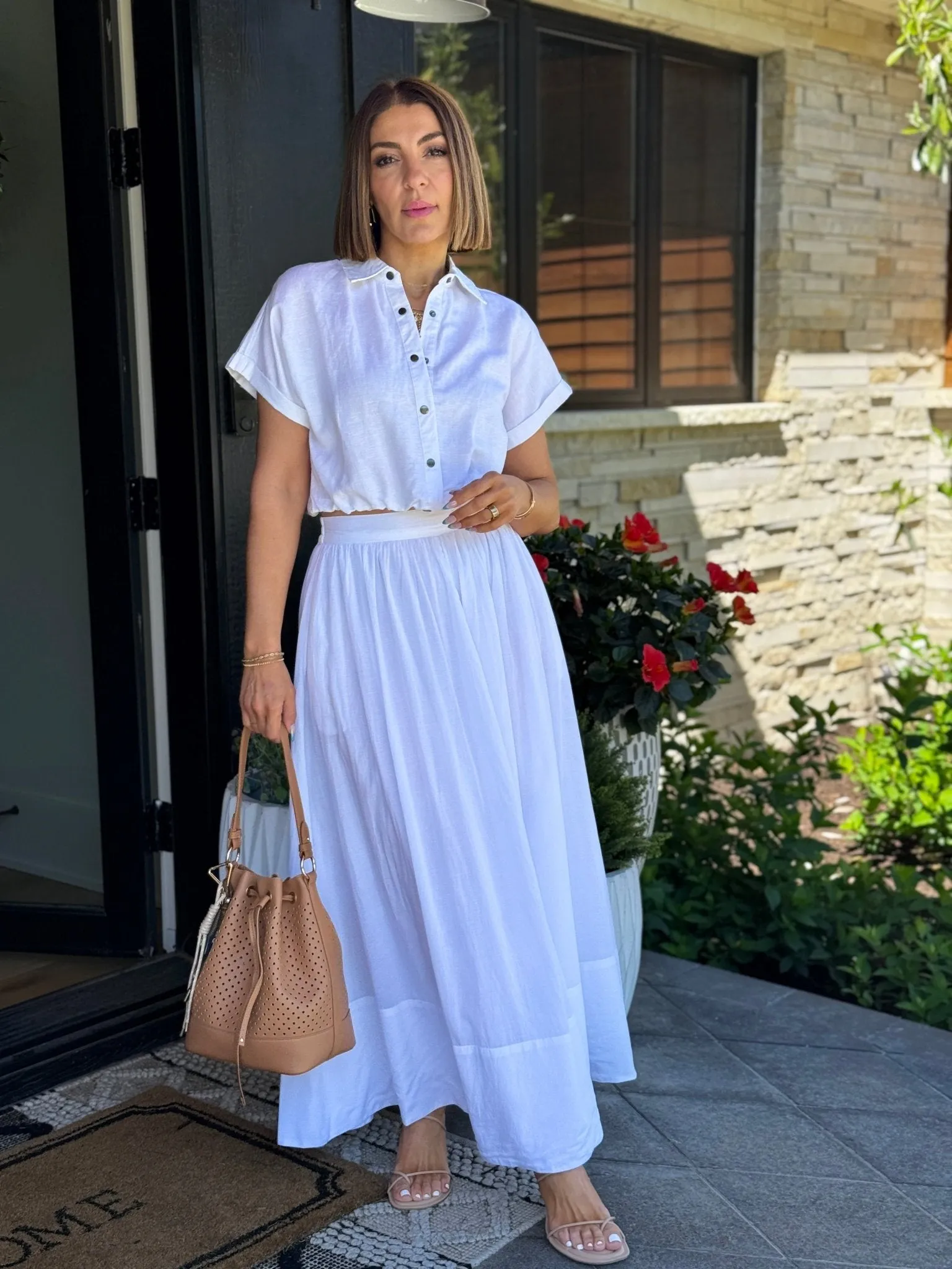 Raina Skirt (White)