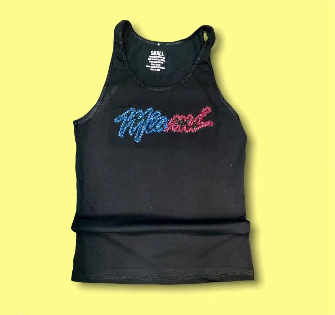 Tank Top | Miami Rhinestud 2 Colors Edition