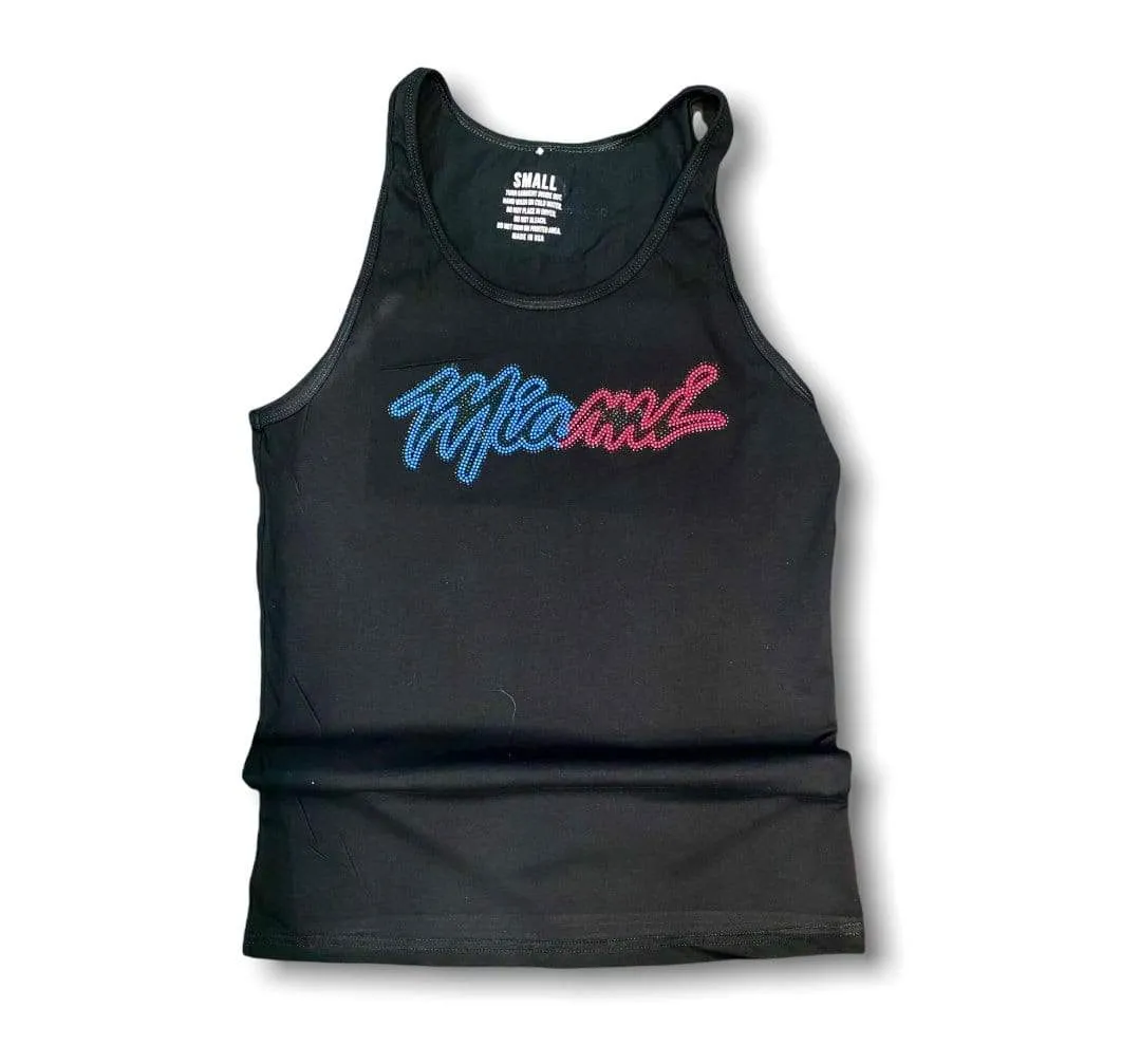 Tank Top | Miami Rhinestud 2 Colors Edition